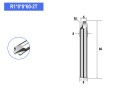 Фреза для зняття фаски R1*8*8*60-2T Купить Фреза для зняття фаски R1*8*8*60-2T цена, фото, фотография, изображение, картинка 3