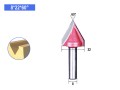 Фреза фасонна GV 8*22*60° HUHAO Купить Фреза фасонна GV 8*22*60° HUHAO цена, фото, фотография, изображение, картинка 3
